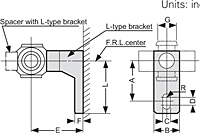 L Type Brackets/L Type Brackets with Spacer 2